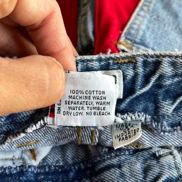 Vintage Guess Booty Jean Short Underwear Patriotic America - Picture 5 of 9